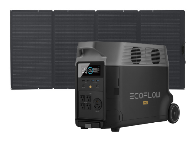 EcoFlow DELTA PRO Kit Solar Portátil 3.6 kW + Panel Solar 400 W