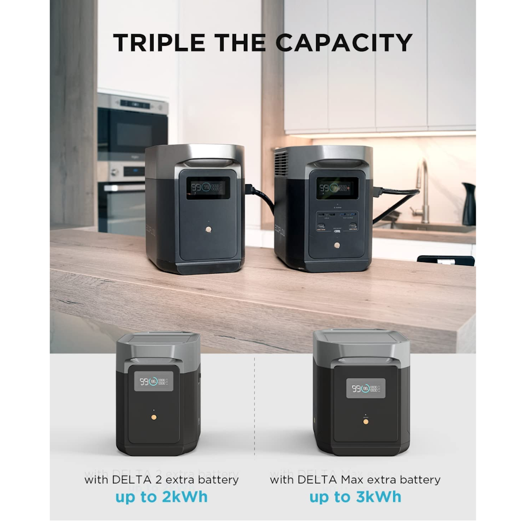 Energy Pack Delta 2 1.8Kw/1kwh 120V