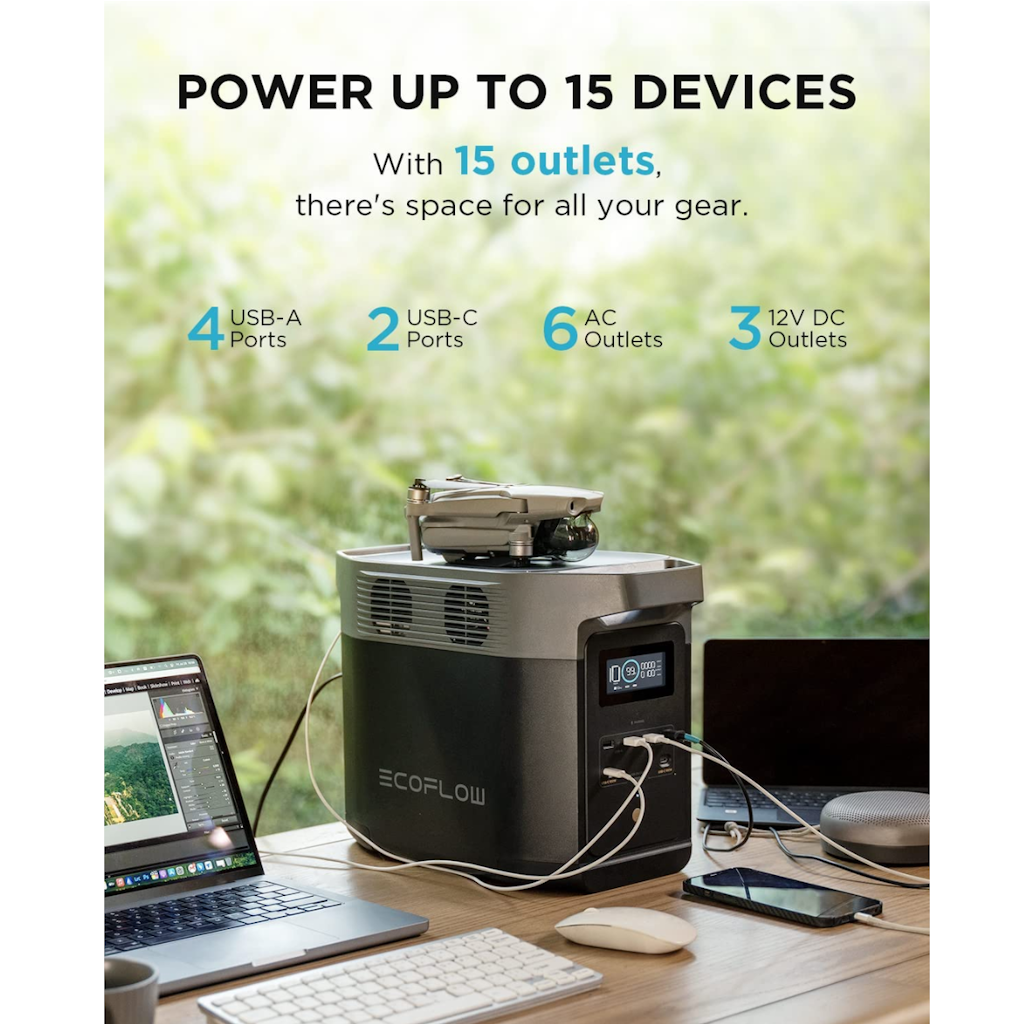 Energy Pack Delta 2 1.8Kw/1kwh 120V