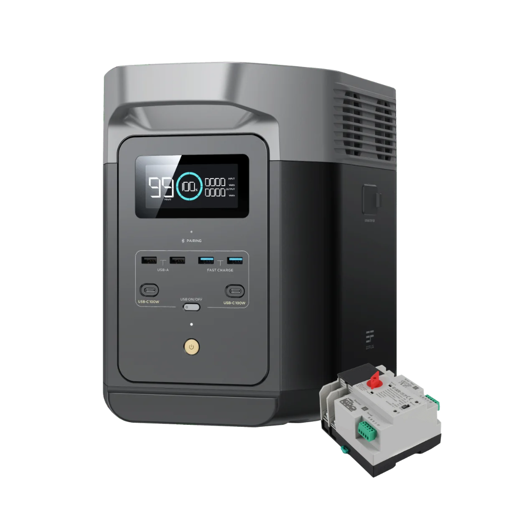 Energy Pack Delta 2 Max 2,4Kw/2kwh 120V