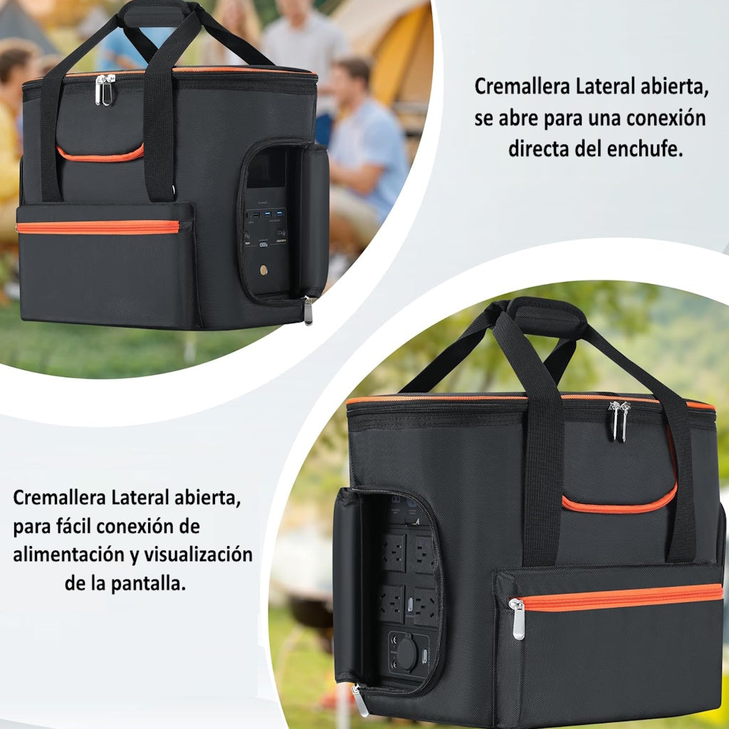 Maleta Flexible Para Estaciones Ecoflow Delta 2