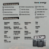 Energy Pack Delta 2 Max 2,4Kw/2kwh 120V