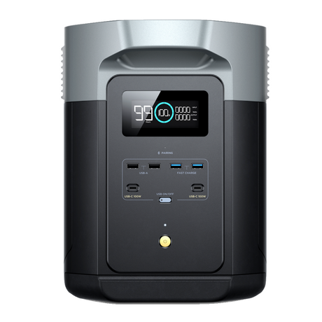 Energy Pack Delta 2 Max 2,4Kw/2kwh 120V