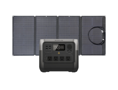 EcoFlow RIVER 2 PRO Generador Solar 768Wh + Panel Solar 220w