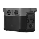 Estación de Energía Portátil EcoFlow Delta Mini 882Wh vista lateral derecha y trasera