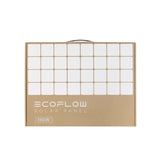 Panel Solar Flexible EcoFlow 110 W detalle caja de empaque